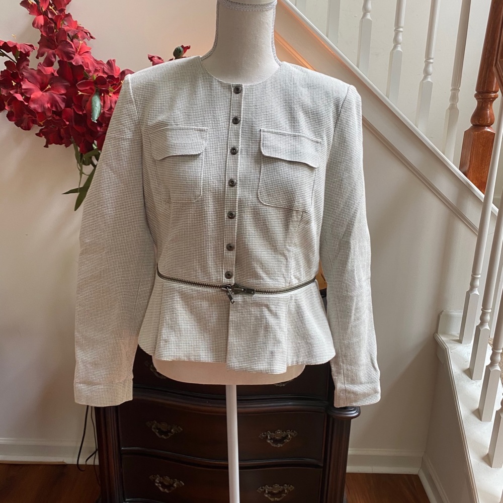 Carol Anderson By Invitation Zip Line Blazer